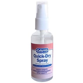Спрей для сушіння шерсті у собак та котів Davis Quick-Dry Spray, 50 мл
