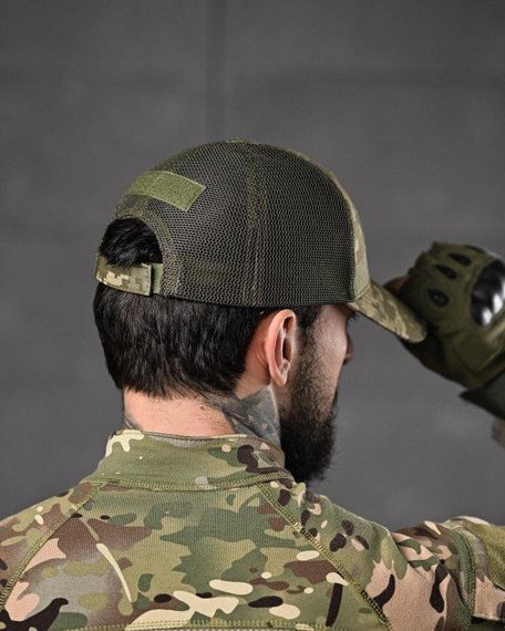 Тактична бейсболка сітка піксель ДЛ6459 | Зображення 2