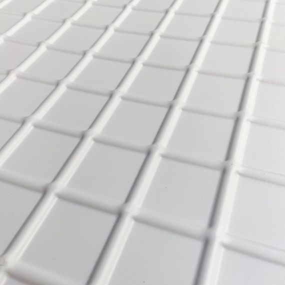 Декоративна ПВХ панель чорно-біла мозаїка 960х480х4мм (1181) SW-00001432 | Зображення 4