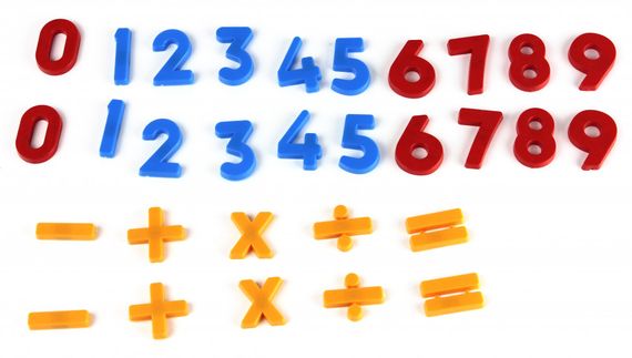 Набір магнітних букв і цифр 0703 EUR рос,англ,укр. мовах | Зображення 3