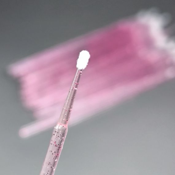 Пластикові мікростіки 10см рожеві (у пакетику) 100шт