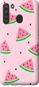 Чохол для Samsung Galaxy A21 з силікону FCh_082265