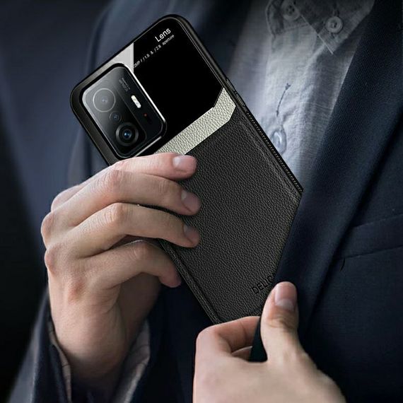 Чохол бампер DELICATE на Xiaomi 11T / 11T Pro колір Чорний | Зображення 1