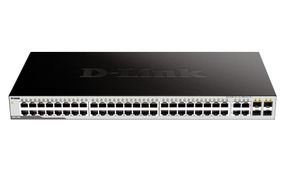 Коммутатор D-Link DGS-1052 48xGE, 4xGE/SFP, Неуправляемый (DGS-1052)