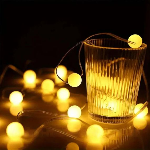 Гірлянда-лампочки USB 10м, 100LED, Теплий білий XPRO (23457648101_348) | Зображення 7