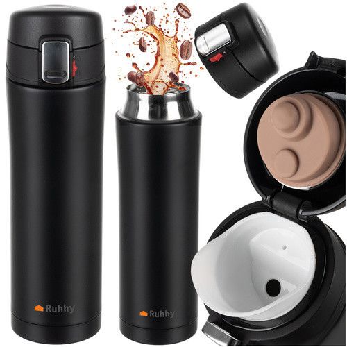 Термокружка RUHHY 440 мл – для кофе, чая и напитков