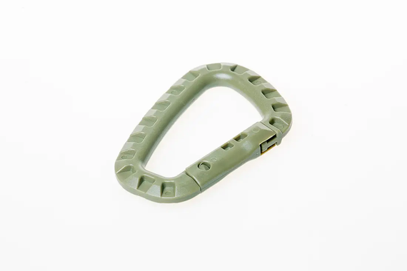 Набір пластикових карабінів Трамп оливковий 3 шт UTRA-304-green