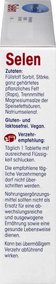 Вітаміни "Mivolis" мікроелемент Селен для підтримки імунної системи та нормальної функції щитовидної залози, 60 шт., Німеччина | Зображення 3