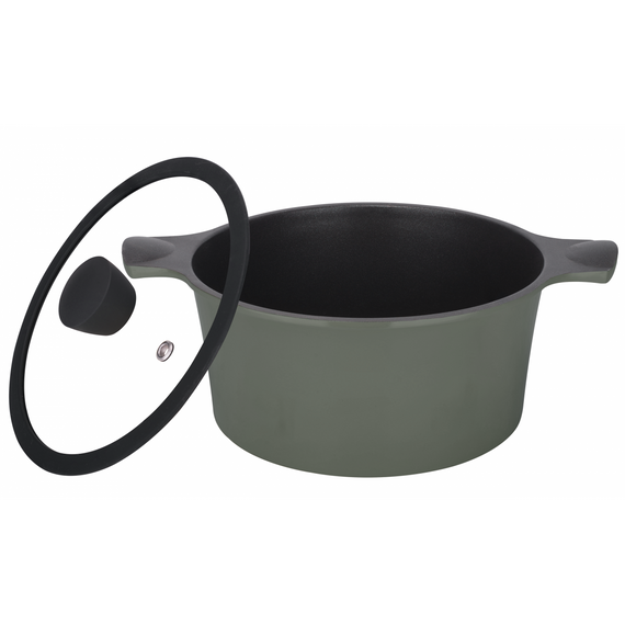 Каструля Ringel Zitrone Olive з кришкою 4.2 л (RG-2108-24/1/OL) Оливковий | Зображення 2