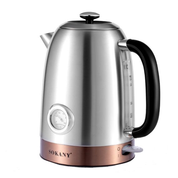 Электрочайник Sokany SK1031SS с термометром 1.7 л | Зображення 8