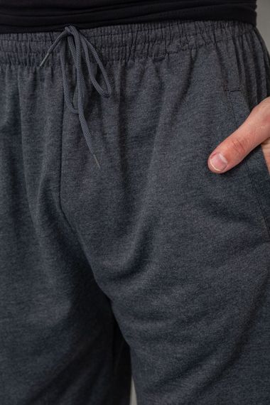 Спорт штани чоловічі, колір темно-сірий, 244R10018 | Зображення 4