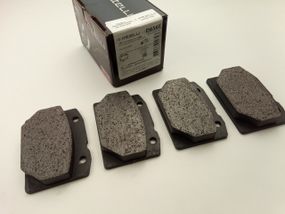 Колодки передні гальмівні ВАЗ 2101, Dafmi Intelli (Д656Е) (2101-3501089) (D656E)