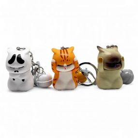 Брелок "Котик с колокольчиком" (МИКС) 4,5 см