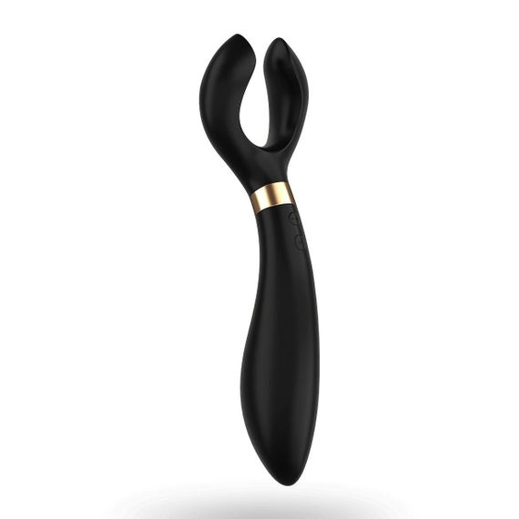 Вібратор для пар Satisfyer Endless Fun Black, 3 незалежні мотори, багатофункціональний Sex Aura | Зображення 4