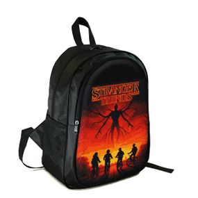 Рюкзак підлітковий/шкільний 38×28 см з принтом Дуже дивні справи / Stranger Things на два відділення для хлопчика, дівчин (4419)