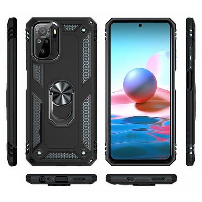 Чехол для мобильного телефона BeCover Military Xiaomi Redmi Note 10 / Note 10s Black (706062) | Зображення 2