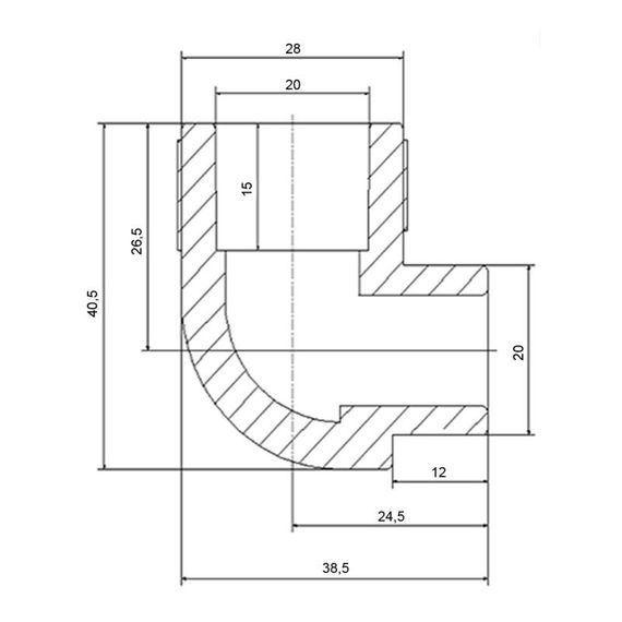 Кутник Blue Ocean 20вх20з SD00048141 | Зображення 1