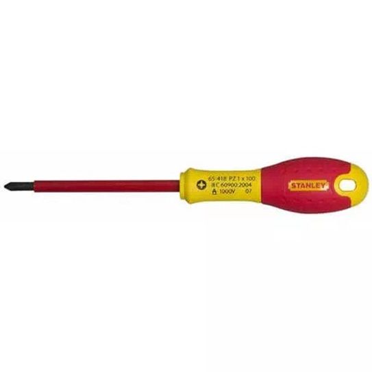 Викрутка Stanley FatMax VDE 1000V під шліць Pozidriv PZ2 х 125 мм (0-65-419)