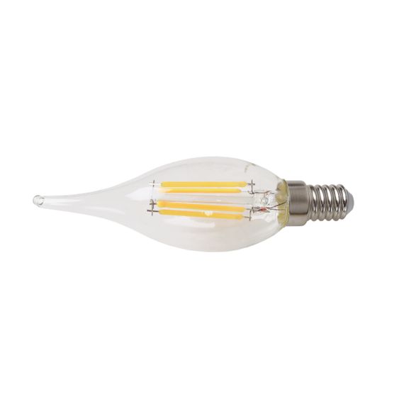 Светодиодная лампа E14 6W WW C35-T COG 220V | Зображення 1