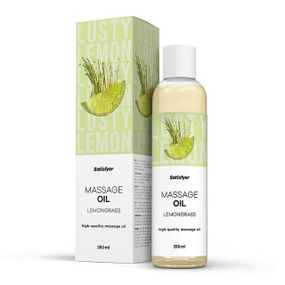 Розпродаж!!! Масажна олія Satisfyer Massage Oil Lemongrass 250 мл (термін 30.04.2027) Sex Aura
