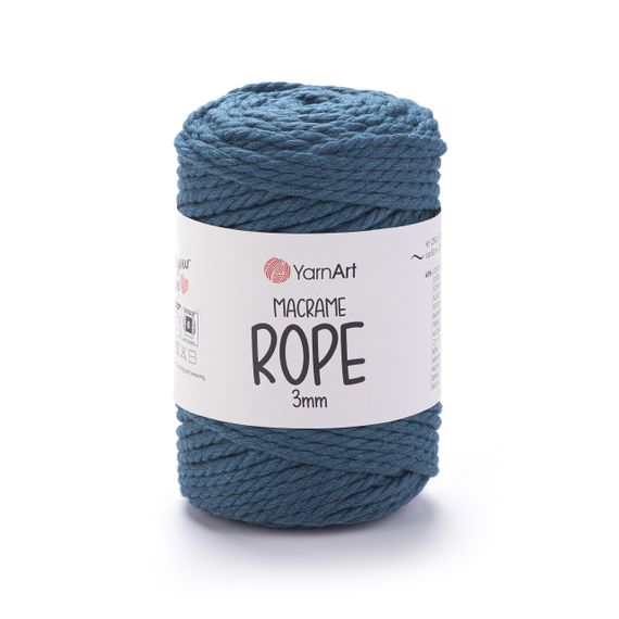 Macrame Rope 3 мм нити для вязания YarnArt для творчества 789