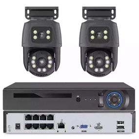 Система відеоспостереження на 2 камери з датчиками руху, Full HD 1080P, XPRO, Dvr kit 4 ch (234573899_5310)