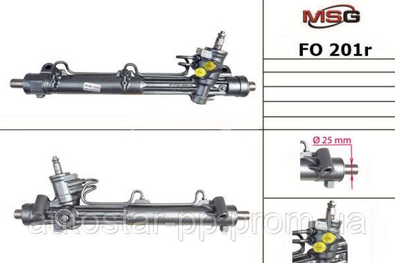 Рульова рейка з ГПК відновлена Ford Cougar, Ford Mondeo