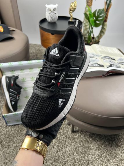 Чоловічі кросівки Climacool Black White  весна / літо / осінь A4068 46 29.5-30 см | Зображення 5