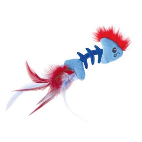 Игрушка для котов OutwardHound Petstages Feather Fish Bone Cat Toy