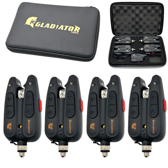 Набір сигналізаторів GLADIATOR BL1518 4+1 Black з пейджером+BLUETOOTH | Зображення 1