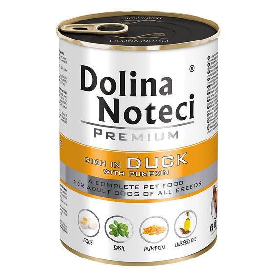 Вологий корм для собак з качкою Dolina Noteci Premium Dog Duck, 400 гр