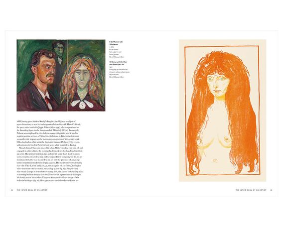 Книга про життя відомих художників живопис Едвард Мунк Edvard Munch: love and angst | Зображення 1