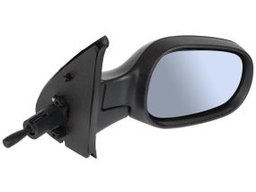 Nissan Micra K12 03-10 зовнішнє дзеркало механічне чорне праве, 963011F500 Ніссан Мікра К12