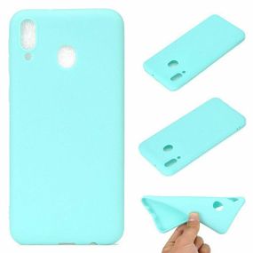 Чохол Candy Silicone для Samsung Galaxy M20 колір Бірюзовий