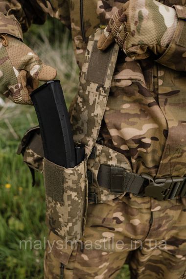 Тактичний підсумок під 2 магазина KIBORG GU Double Mag Pouch Pixel | Зображення 8