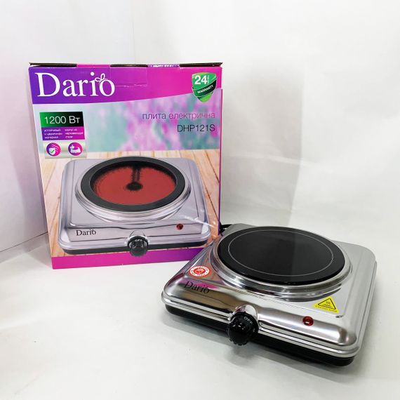 Настільна плита електрична DARIO DHP121S | Зображення 7