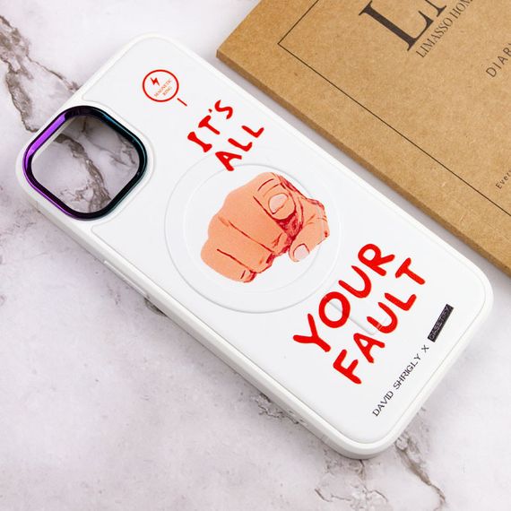 TPU+PC чохол Funny pictures with MagSafe для Apple iPhone 12 Pro / 12 (6.1") | Зображення 3