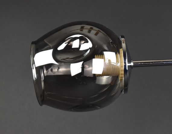 Люстра стельова на 3 лампочки 27290 Хром 30х67х67 см. | Зображення 1