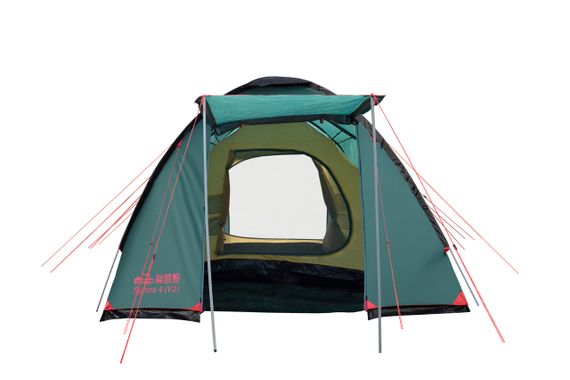 Палатка кемпинговая Tramp Sphinx 4 (v2) Зеленая TRT-088 | Зображення 6