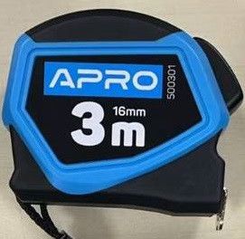 Рулетка гумова автостоп 3 мх16 мм APRO