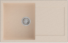 Гранітна мийка Fabiano Navio 79x50 Beige 8221.301.1551