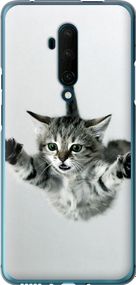 Чехол на OnePlus 7T Pro Летящий котёнок "2322u-1810-17620"