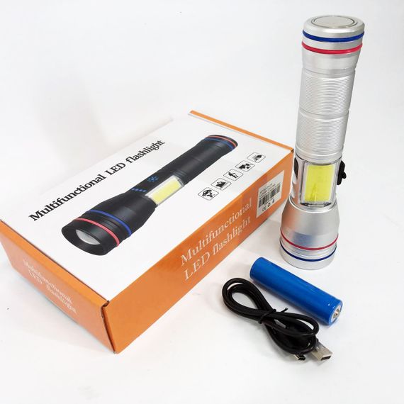 Ліхтар PLD-231 WHITE LASER LED PM10-TG+COB(white+red), 1х26650, Ліхтарик police оригінал, Ліхтарик поліс | Зображення 6