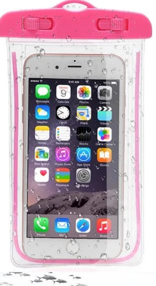 Универсальный водонепроницаемый чехол для телефона и документов waterproof case, цвета в ассортименте EL-1295 | Зображення 8