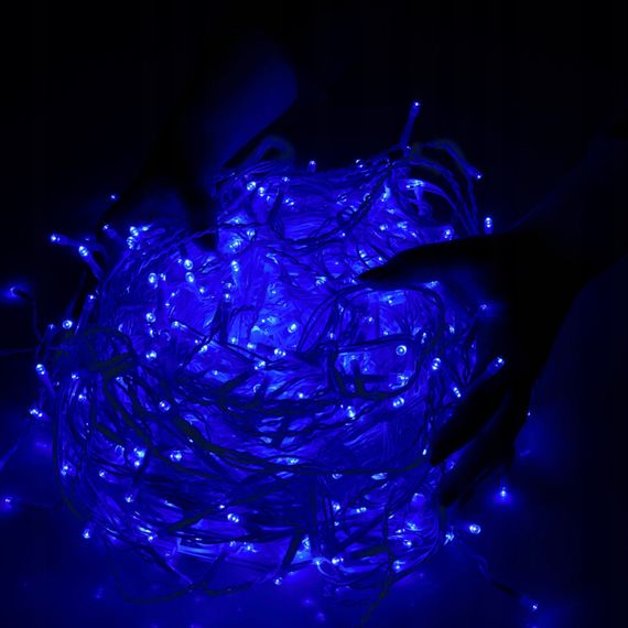 Гірлянда бахрома вулична (зовнішня) Springos 8 м 200 LED CL0202 Blue | Зображення 6