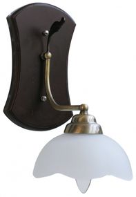 Бра настенное накладное деревянное кантри BKL-052W/1