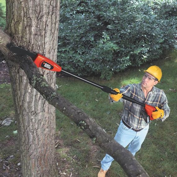 Высоторез аккумуляторный со штангой BLACK+DECKER GPC1820L20 | Зображення 7