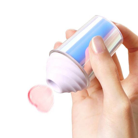 Вакуумний стимулятор у формі стаканчика з трубочкою BeYourLover Joy Cup голубий, 9.1 см х 4.6 см Sex Aura | Зображення 3