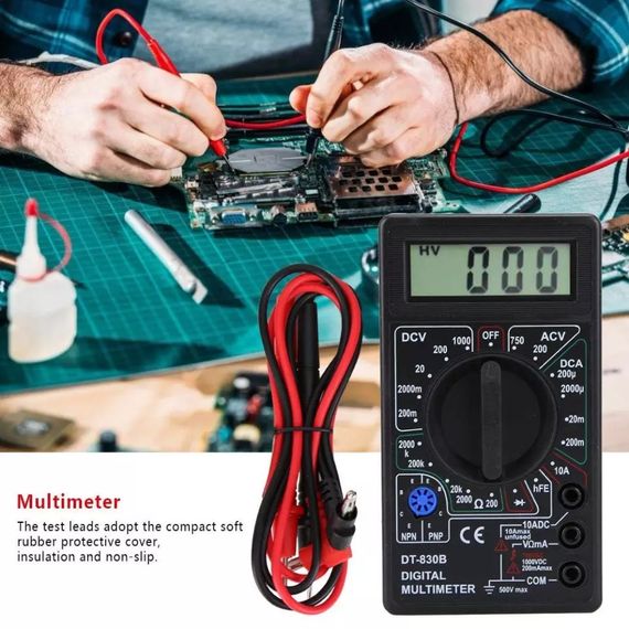 Мультиметр універсальний DT-830B | Зображення 4