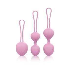 Набор вагинальных шариков Every Night Toys Wendy, 3 шт, сиреневый Sex Aura